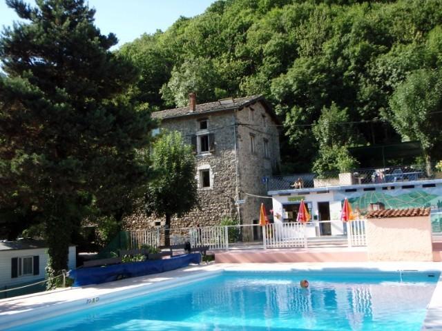 Hotel Camping La Boheme Tournon-sur-Rhone Exterior foto